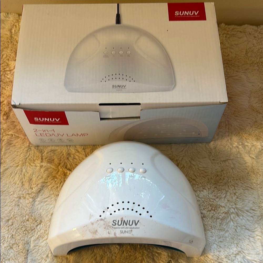 SUNUV UV/LED Gel Nail Lamp – Used